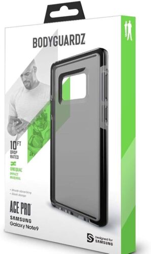 BodyGuardz ACE PRO Case for Samsung Galaxy Note9 Rugged *10 ft DROP RATED* - Afbeelding 1 van 7