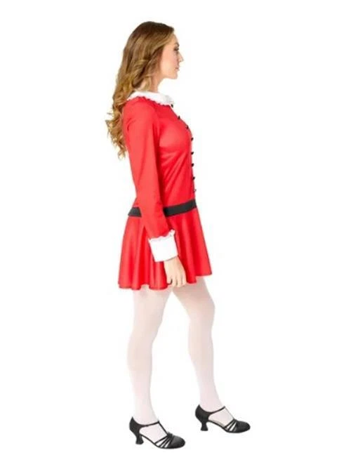 Veruca Salt - Willy Wonka - Vestido Rojo - Disfraz - Mujer - 3 Tallas Foto 2 de 3