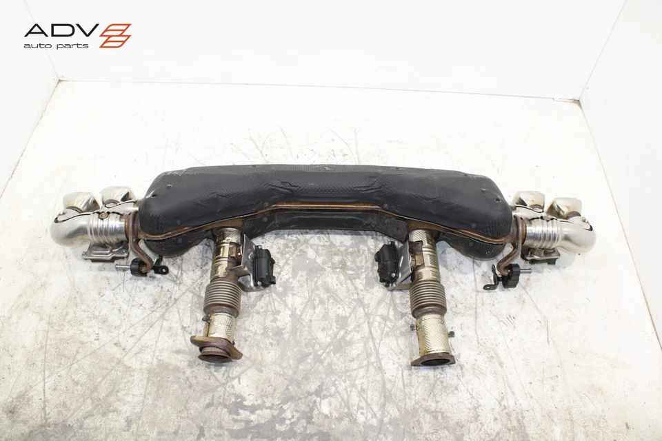 2021 CHEVROLET CORVETTE RWD 6.2L EXHAUST SYSTEM REAR MUFFLER OEM - Image 4 of 4