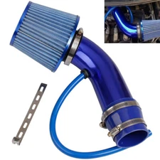 Cold Air Intake Filter Induction Kit 3" Aluminum Pipe Power Flow Hose System