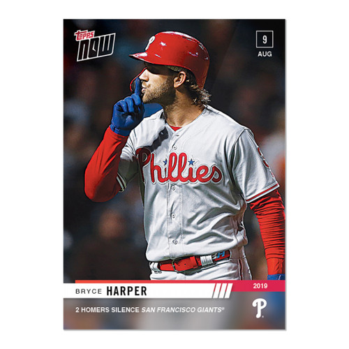 2019 Topps Now 664 Bryce Harper