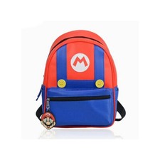 Oficial Nintendo Super Mario Bros Mario Disfraz Traje Mini Imitación Cuero Mochila