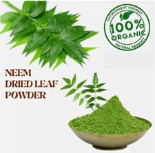Neem Dried Powder Leaf 100 Pure Natural Organic Azadirachta Indica Vegan Raw