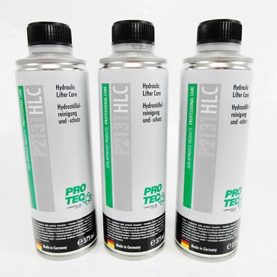 3 PRO TEC HLC Hydraulic Tappet Cleaning and Protection 375ml P2131 Hydraulic Lifter Care