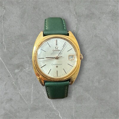 RARE Solid 18k Gold Automatic Vintage  OMEGA Constellation Serviced 