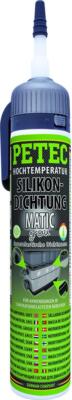 Petec Matic 97920 Guarnizione In Silicio Elastico 200 Ml, Bianco: Per Metallo, Plastica E Vetro (-50°C A +180°C) - 2