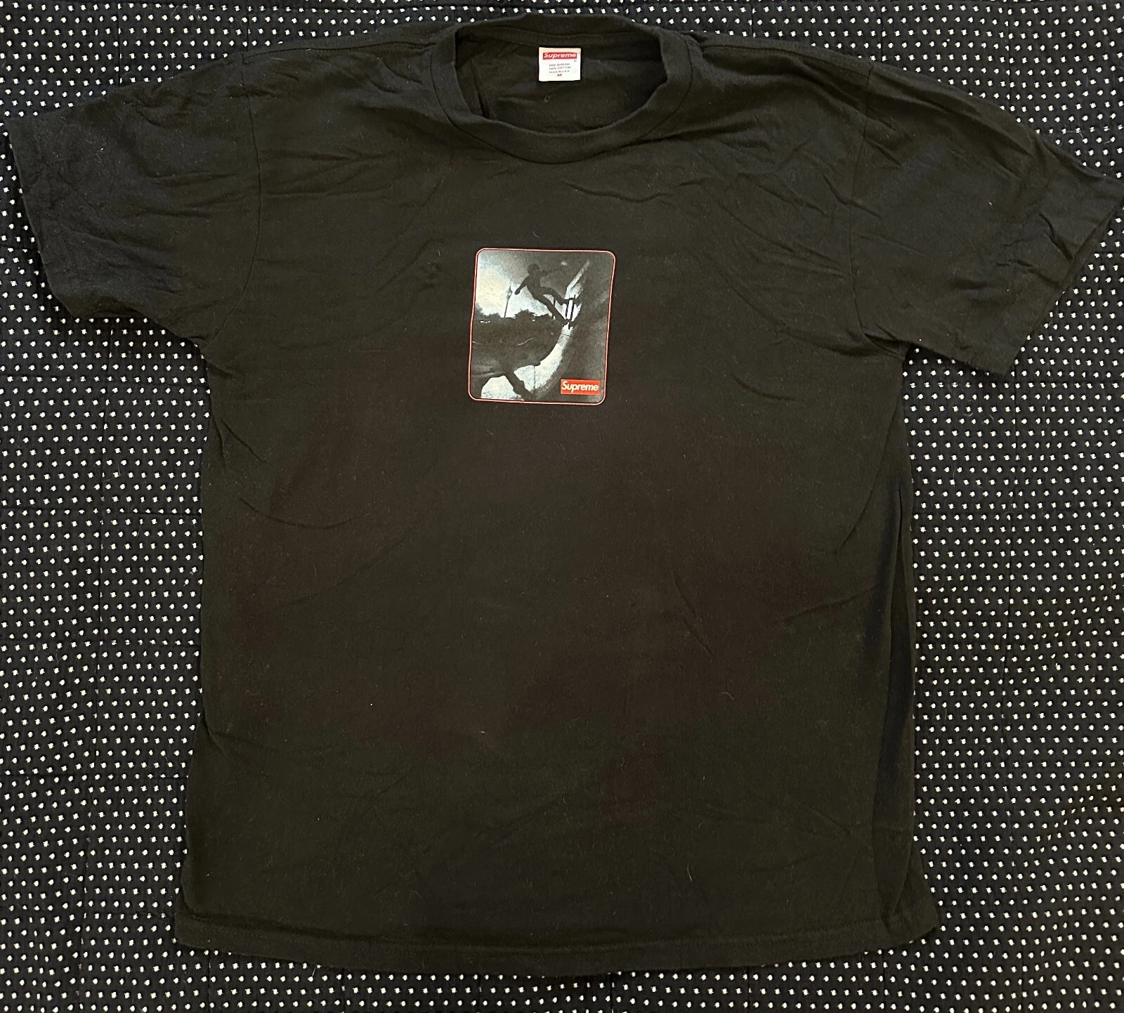 Tee shirt Supreme FW21 Afro Skater Shadow noir moyen