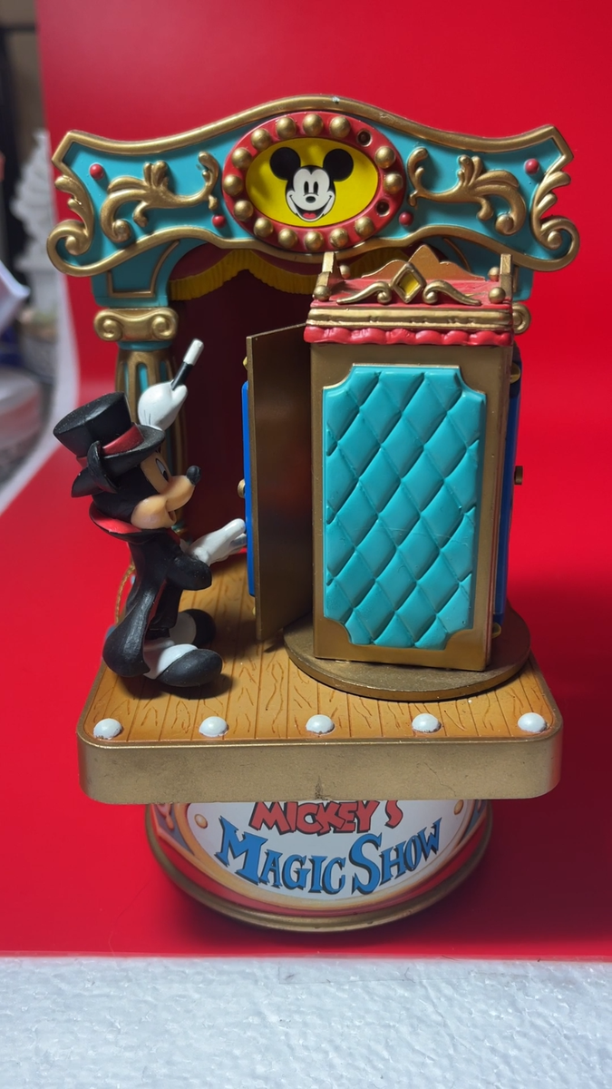 Enesco Disney Mickey's Magic Show Music Box - The Sorcerer's