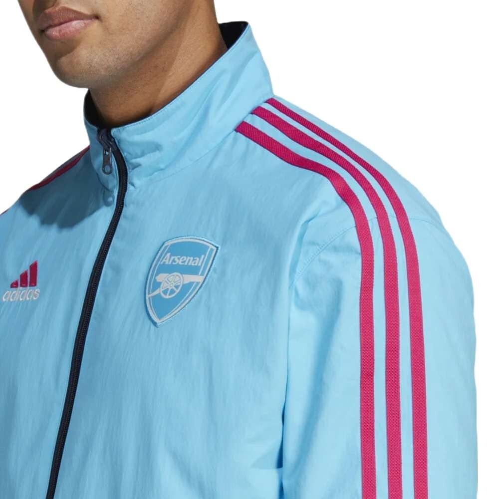 Arsenal Anthem Reversible Inside Out Jacket by Adidas Size M MSRP