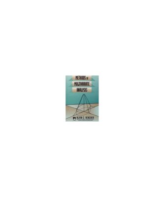 Methods of Multivariate Analysis/Book and Disk: v. 1 (Wiley Series in Probabilit
