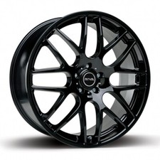 4 X BMW X5 X6 X7 18 INCH ALLOY WHEELS GLOSS BLACK + MID RANGE TYRES