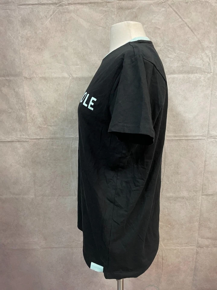 Kenneth Cole New York 女式黑色 T 恤 M 码 — 第 3/4 张图片