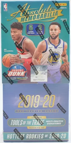 2019-20 Panini Absolute Memorabilia Basketball Factory Sealed Hobby Box