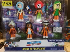 Roblox DEVSERIES Jailbreak Hiding In Plain Sight 6 Action Figures Virtual Code