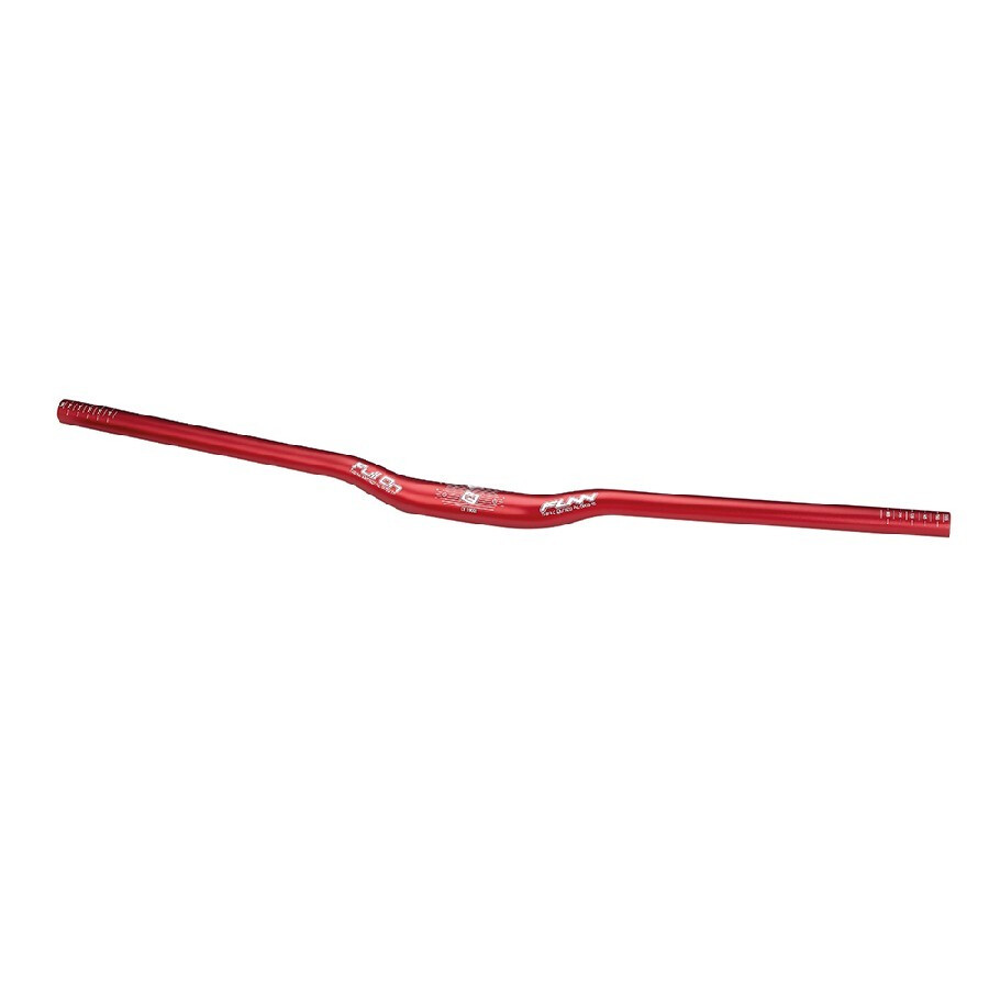 manubrio mtb full on alluminio 31,8mm x 785mm rise 15mm rosso Funn bici mountain