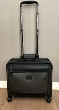 TUMI CFX Carbon Fiber VALENCIA Compact 4-Wheel Carry-On BriefCase/SuitCase-$1995