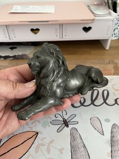 Vintage Lion Figurine