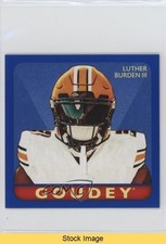 2025 Upper Deck Goodwin Champions Goudey Royal Blue Luther Burden III READ 1o5v