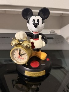 Mickey Mouse Animated Talking Wall Clock | eBay