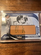 2022 Panini Absolute - Rookie Baseball Material  Signatures Chas McCormick #143