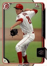 2015 Bowman Draft #30 Jimmy Herget Cincinnati Reds