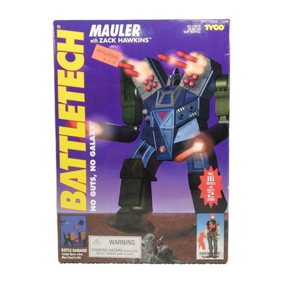 NEW Tyco Battletech Mauler w/ Zack Hawkins 1994