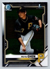 2021 Bowman Chrome Prospects #BCP223 Po-Yu Chen (ref 189541)