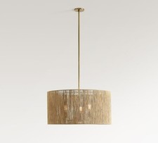 Pottery Barn - Camden Woven Drum Pendant (24-...