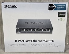 D-Link DES-108 10/100 8-Ports External Switch...