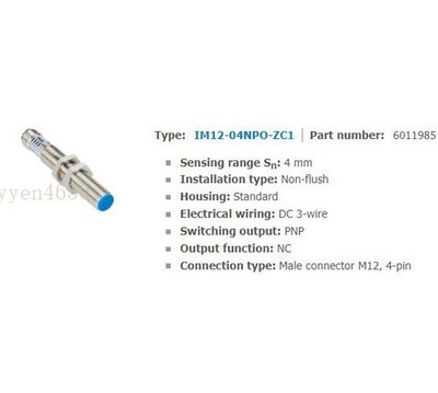 Original   PLC IM12-04NPO-ZC1 #zb