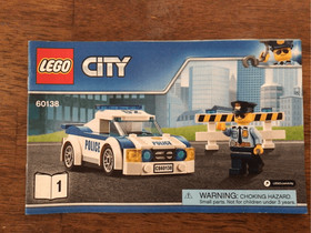 LEGO City High-speed Chase #60138 Instruction Manual Only 1,2,&3 (6057)