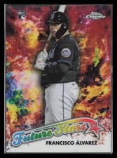 Francisco Alvarez 2023 Topps Chrome Logofractor Edition #FS-2 Future Stars