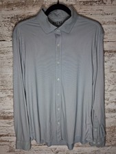Rh ne Shirt Slim Fit Button Down Long Sleeve Mens L Fine Italian Fabric NoTag