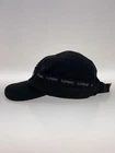 Casquette de camp militaire suprême coton noir uni homme AEq95
