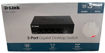 D-link DGS-105/E Ethernet-Schalter