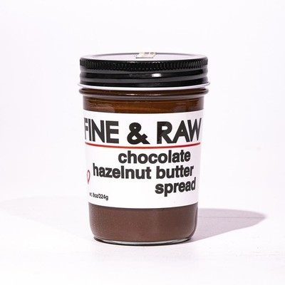 Chocolate Hazelnut Butter Spread 8 Ounce   Clean Ingredients, Vegan, and Orga...