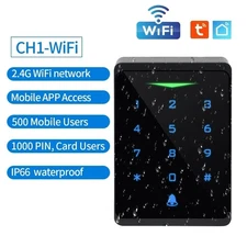 Access Control Keypad 2.4G WiFi IP66 RFID 125kHz Tuya Smartlife Wiegand 26Bit