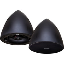 Saros  6.5  2-Way Pendant Speaker, Black Textured, Pair