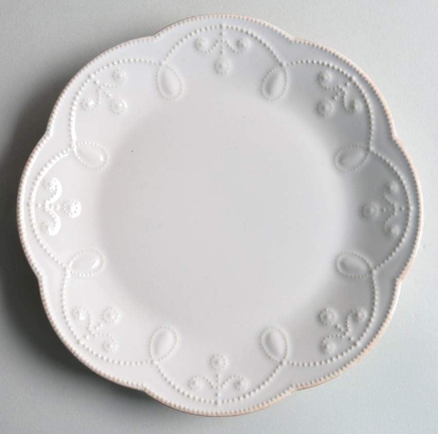 Lenox French Perle Cream Accent Luncheon Plate 11425864