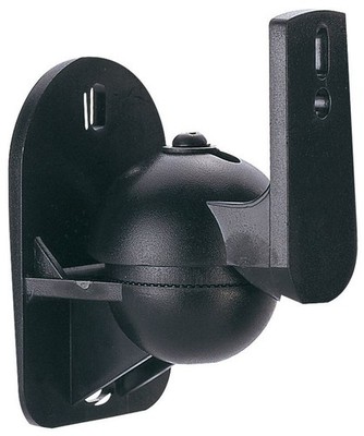 Schwaiger TVB 100 Boxenhalter 3,5kg Schwarz 2 Lautsprecher Wandhalterung Specker