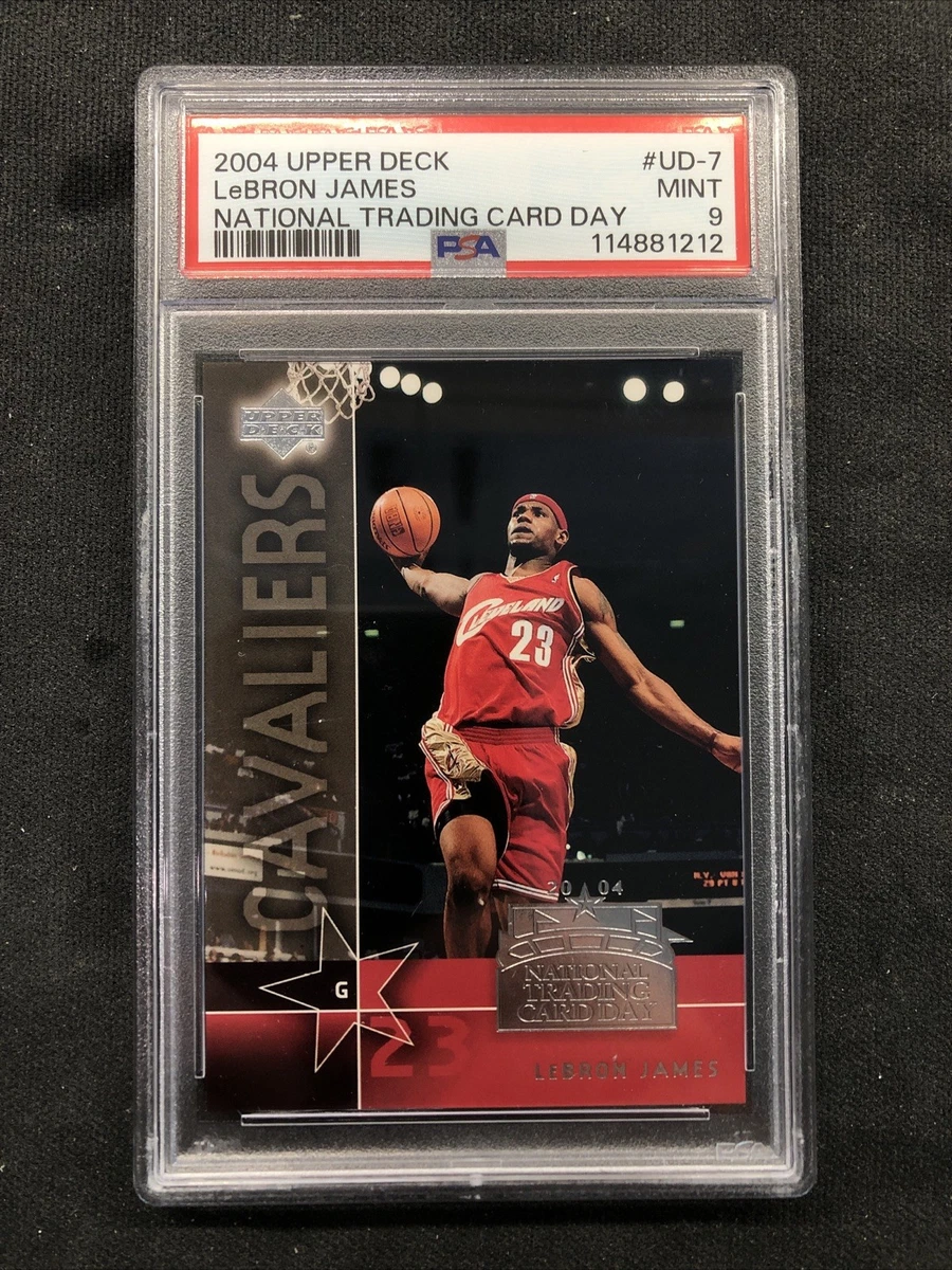 Upper Deck LeBron James 9 Graded Basketball Sports Trading Cards