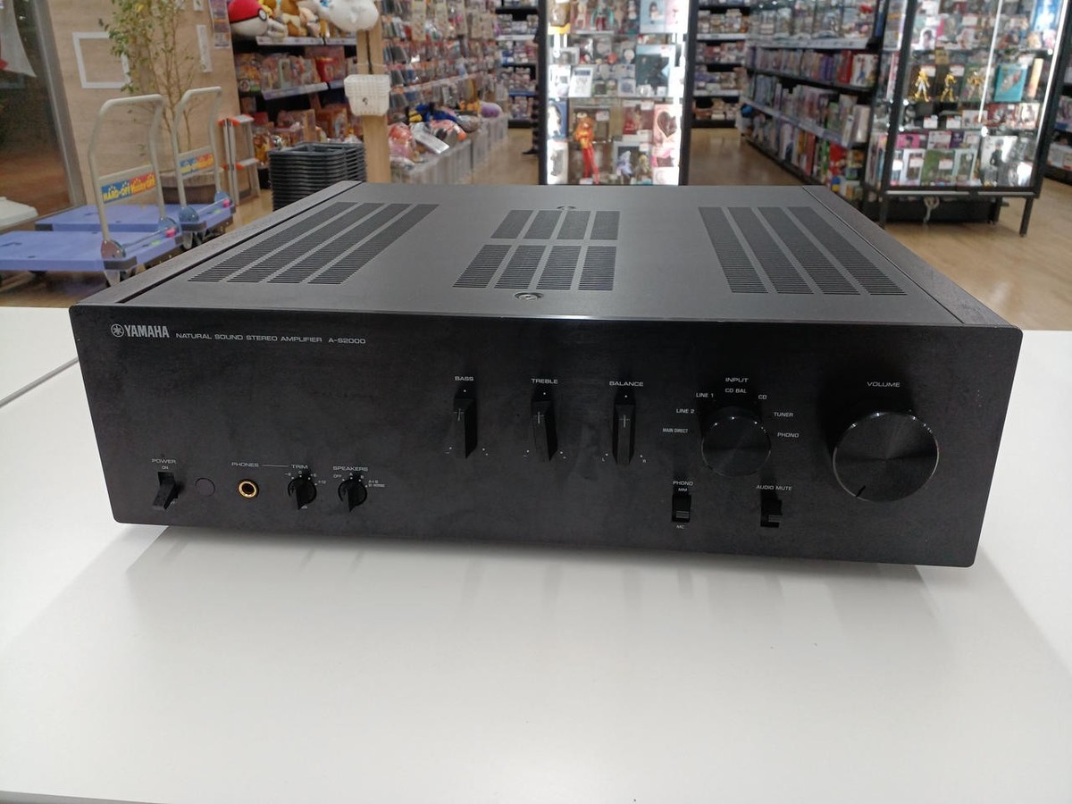 YAMAHA A-S2000 Stereo Amplifier w/ Power Cable Tested from Japan