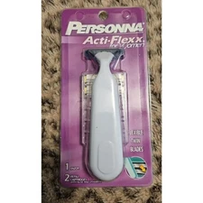 Personna Acti Flex Razor 1 Handle And 2 Refill Cartridges ALOE & VITAMIN E