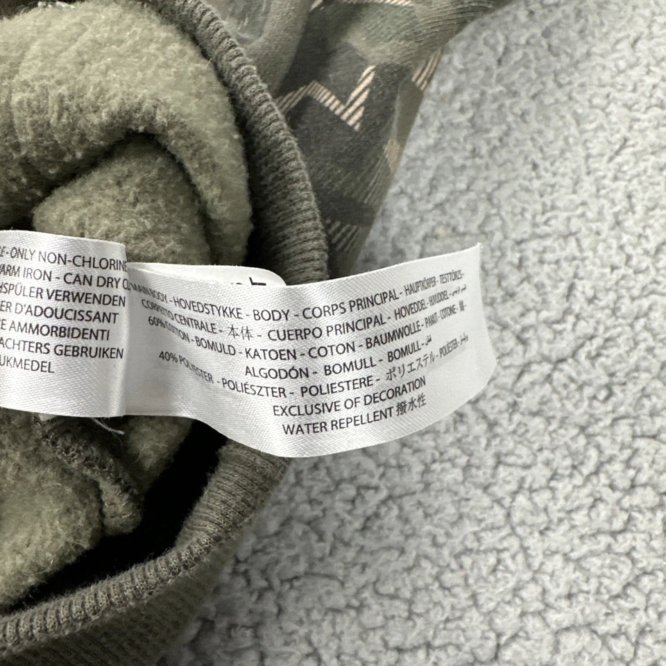 Sudadera con Capucha Ariat Rebar Workman Shard Hombres XL Camuflada Liquen Profundo Bordado Logo Foto 4 de 4