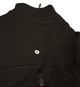 NEW Lululemon Define Jacket Black Gold Zip Size 10 Nuon Feel Free Shipping