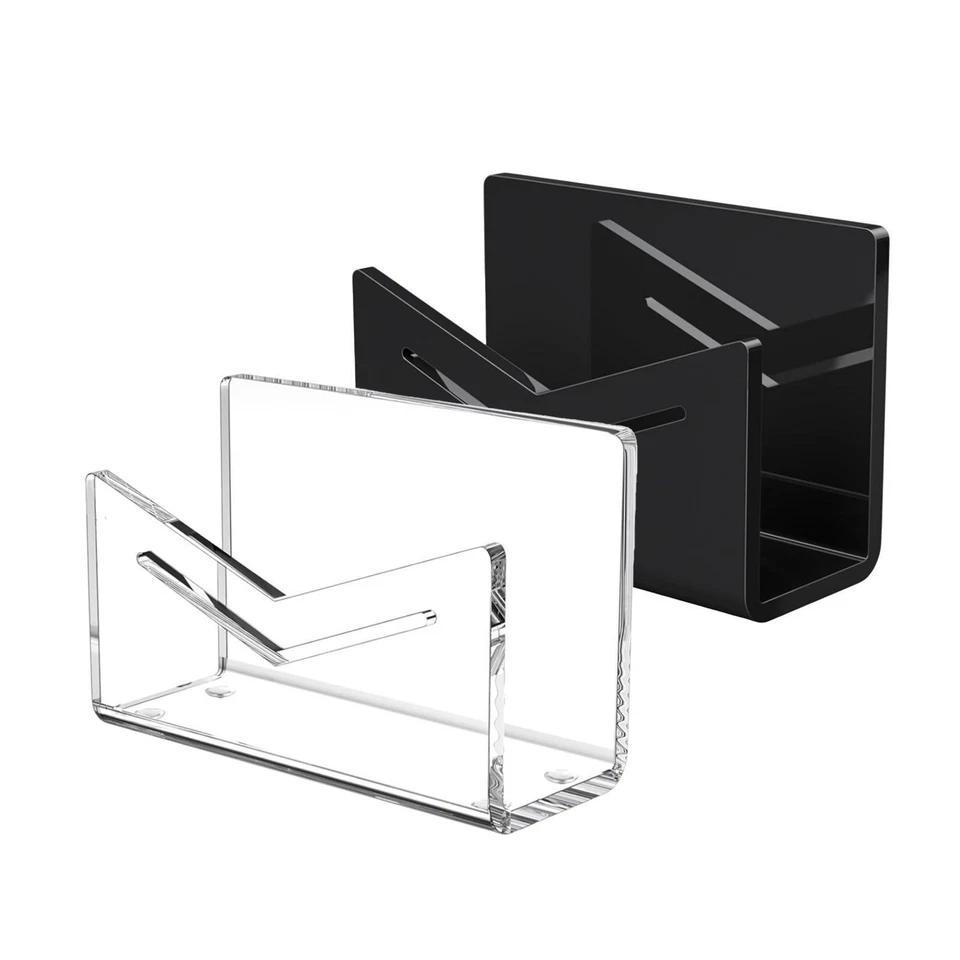 Porta-correio acrílico para impressão de mesa suporte de carta de escrita para convite de cartão - Imagem 2 de 2