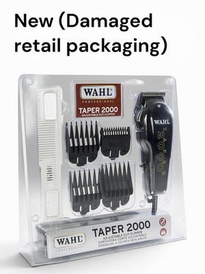 Wahl 8472-850 Taper 2000 Corded Adjustable Trimmer/Clipper W/4 Cutting Guides