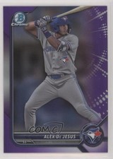 2022 Bowman Draft Chrome Purple Refractor /250 Alex De Jesus #BDC-147 w5b