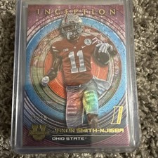 Jaxon Smith-Njigba 2023 Topps Bowman University Inception 26/75 RC #72 OPOY