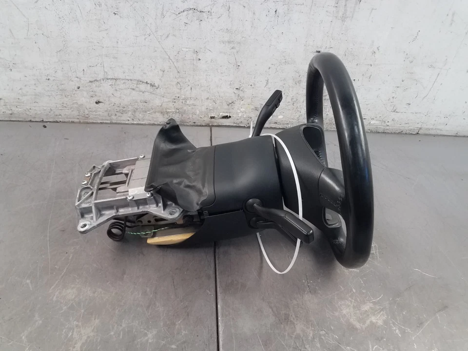 2004 Audi S4 Quattro B6 volante de couro / coluna / chaveiro #8570 L7 - Imagem 3 de 4